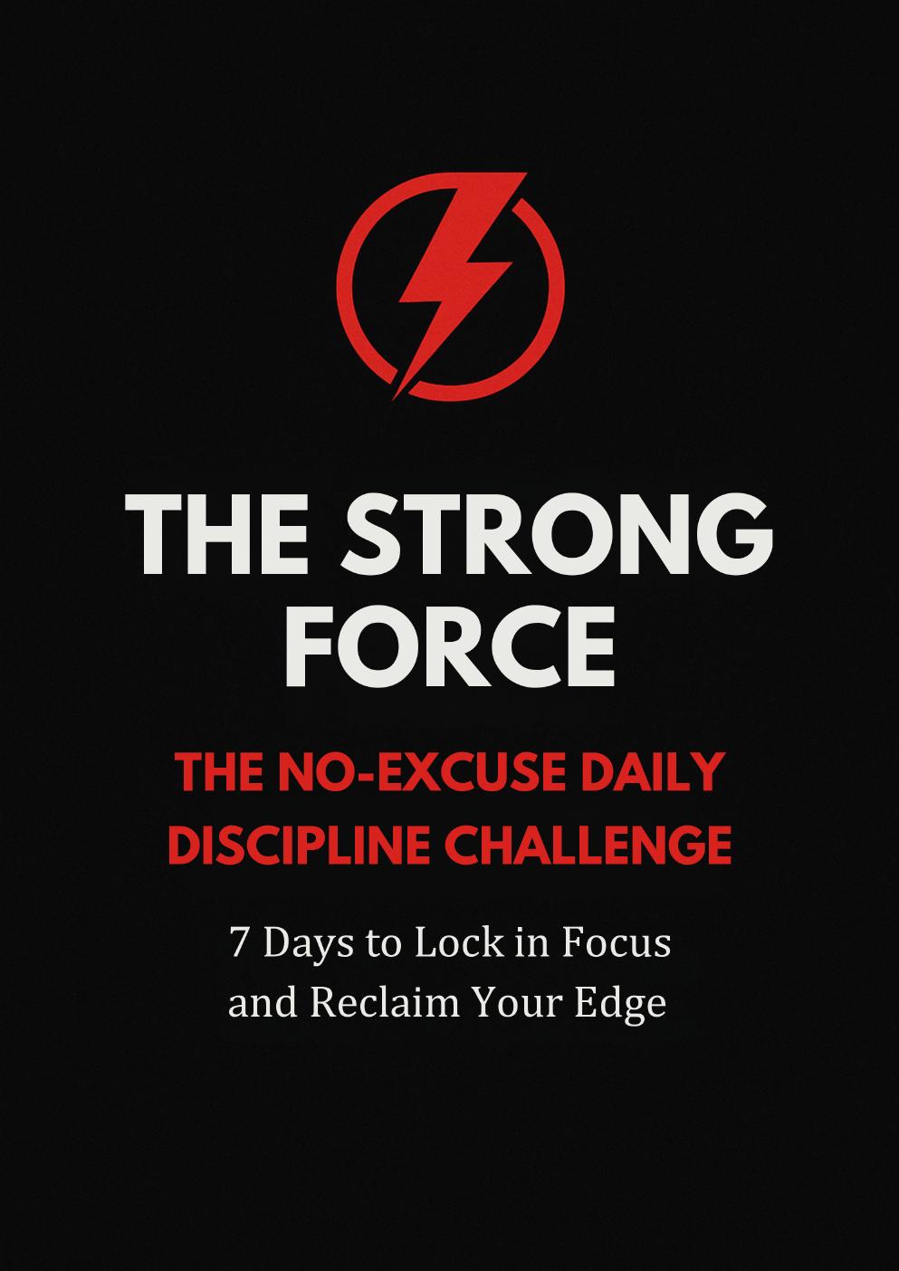 Free 7-Day Discipline Challenge cover